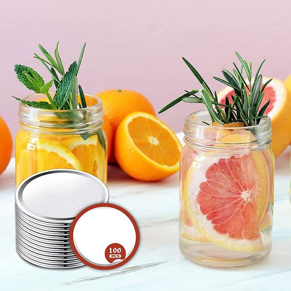 kitchen storage & organization 80/100 pcs regular mouth canning lids 70/86mm mason jar reusable split-type leak proof accessory aia99
kitchen storage & organization 80/100 pcs regular mouth canning lids 70/86mm mason jar reusable split-type leak proof accessory aia99