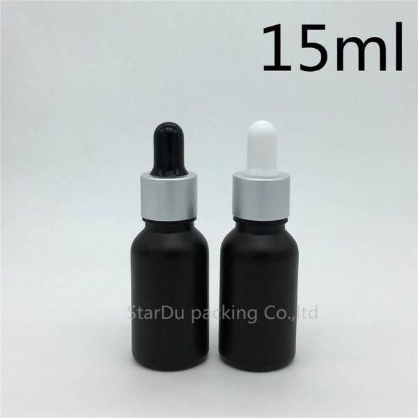 storage bottles & jars 200pcs/lot 15ml black frosted glass essential oil bottle with sub silver ring dropper perfume
storage bottles & jars 200pcs/lot 15ml black frosted glass essential oil bottle with sub silver ring dropper perfume