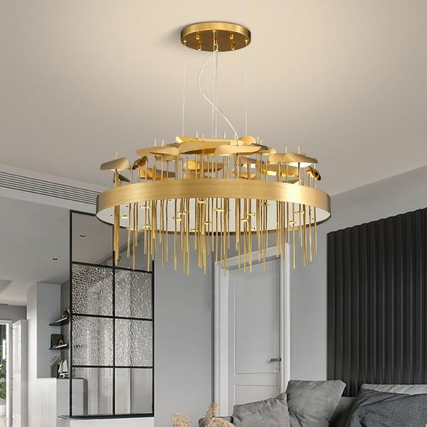 new modern led light chandelier for living room luxury gold hanging lamps dining room bedroom decoration lighting fixtures
new modern led light chandelier for living room luxury gold hanging lamps dining room bedroom decoration lighting fixtures