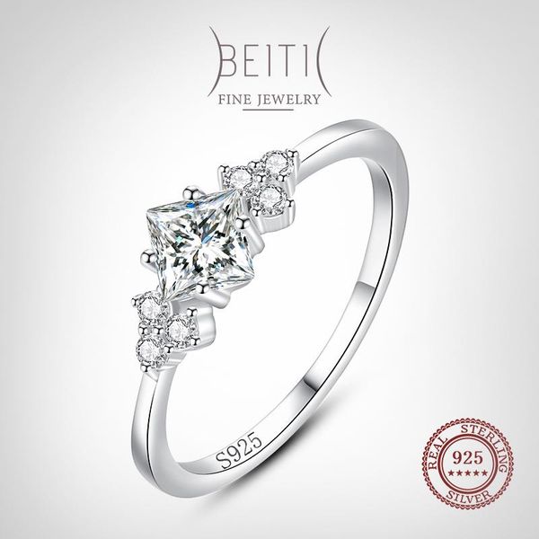 cluster rings beitil 100% 925 sterling silver classic stackable clear zircon ring for women sparkling fashion instagram style, Golden;silver
cluster rings beitil 100% 925 sterling silver classic stackable clear zircon ring for women sparkling fashion instagram style, Golden;silver