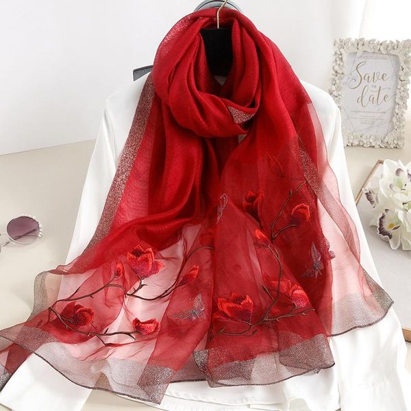 scarves spring autumn scarf women fashion elegant double-sided shawl hijab retro style embroidered flower thin pashmina, Blue;gray
scarves spring autumn scarf women fashion elegant double-sided shawl hijab retro style embroidered flower thin pashmina, Blue;gray