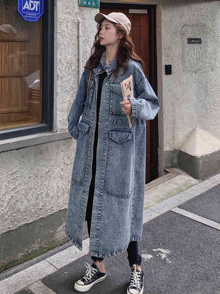 women's trench coats korean-style women's sport coat, mostly loose for women 2021 autumn, Tan;black
women's trench coats korean-style women's sport coat, mostly loose for women 2021 autumn, Tan;black