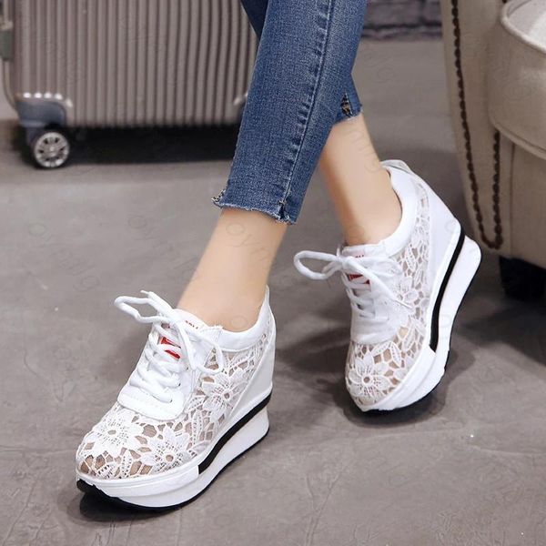 dress shoes s 2021 summer lace breathable sneakers women comfortable casual woman platform wedge, Black
dress shoes s 2021 summer lace breathable sneakers women comfortable casual woman platform wedge, Black