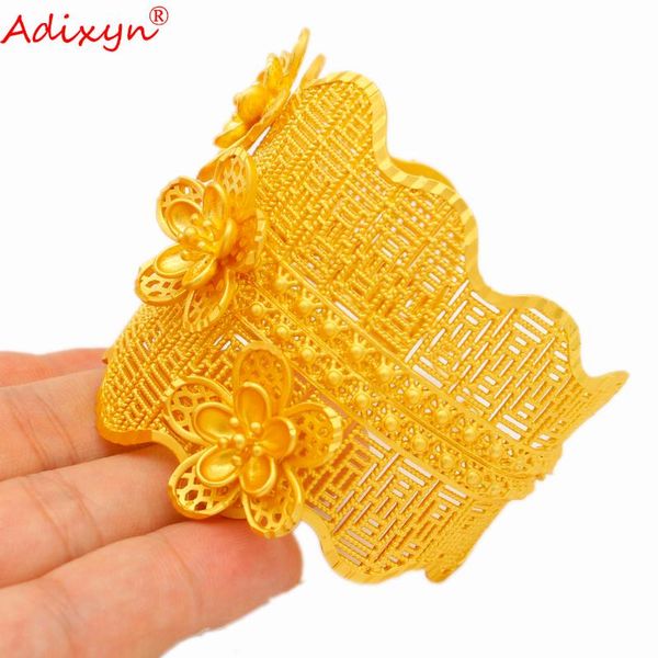 bangle adixyn luxury dubai big wide gold color african ethiopian men women party wedding jewelry gift n06011, Black
bangle adixyn luxury dubai big wide gold color african ethiopian men women party wedding jewelry gift n06011, Black