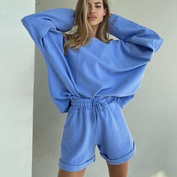 women's shorts women autumn winter streetwear tracksuits two-piece suits loose sweatshirt and soild sports sets 2 piece solid, White;black
women's shorts women autumn winter streetwear tracksuits two-piece suits loose sweatshirt and soild sports sets 2 piece solid, White;black