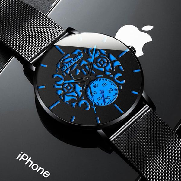 wristwatches fashion mens skeleton watches luxury ultra-thin stainless steel mesh belt quartz watch men business casual clock reloj hombre, Slivery;brown
wristwatches fashion mens skeleton watches luxury ultra-thin stainless steel mesh belt quartz watch men business casual clock reloj hombre, Slivery;brown