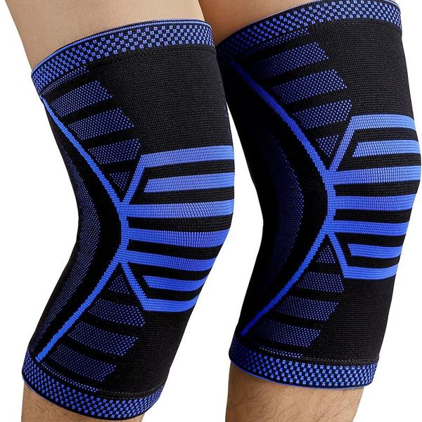 elbow & knee pads sports kneepad pressurized elastic support protector knitting basketball running leg guards joint meniscus, Black;gray
elbow & knee pads sports kneepad pressurized elastic support protector knitting basketball running leg guards joint meniscus, Black;gray