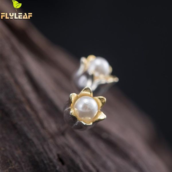 stud 925 sterling silver real pearl flowers earrings for women retro chinese style female student gift jewelry, Golden;silver
stud 925 sterling silver real pearl flowers earrings for women retro chinese style female student gift jewelry, Golden;silver
