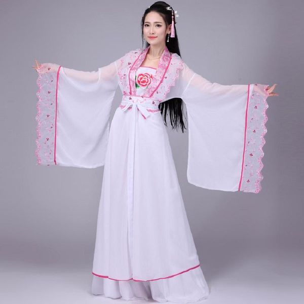 stage wear chinese folk elegant tang dynasty ancient fairy costume hanfu costumes princess royal dress for women performance, Black;red
stage wear chinese folk elegant tang dynasty ancient fairy costume hanfu costumes princess royal dress for women performance, Black;red