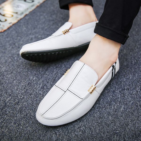 spring autumn men loafers pu leather driving boat shoes slip-on casual doug shoes moccasin breathable soft male flats, Red;white
spring autumn men loafers pu leather driving boat shoes slip-on casual doug shoes moccasin breathable soft male flats, Red;white