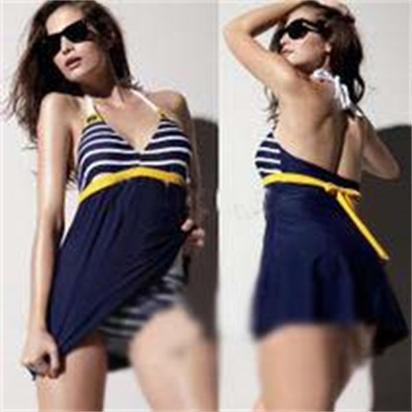 stripe one padded piece women swimsuits sailor beach swimwear swimsuit dress navy blue plus size bikini tankini attached bottom, White;black
stripe one padded piece women swimsuits sailor beach swimwear swimsuit dress navy blue plus size bikini tankini attached bottom, White;black