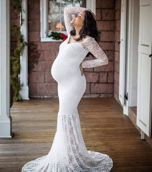 2021 new 3 colors pregnant woman party female baby shower maternity long lace cocktail lady p shooting costume mzym, White
2021 new 3 colors pregnant woman party female baby shower maternity long lace cocktail lady p shooting costume mzym, White