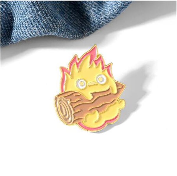 calcifer enamel pin custom japanese anime brooches fire elf badge for bag lapel pin buckle howl jewelry gift for friends
calcifer enamel pin custom japanese anime brooches fire elf badge for bag lapel pin buckle howl jewelry gift for friends