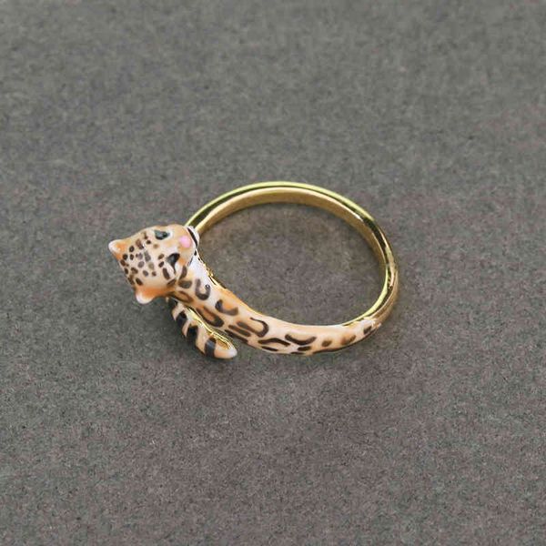 band rings finger british b house enamel plated real gold leopard opening female minority design feeling sweet cool wind adjustable, Silver
band rings finger british b house enamel plated real gold leopard opening female minority design feeling sweet cool wind adjustable, Silver