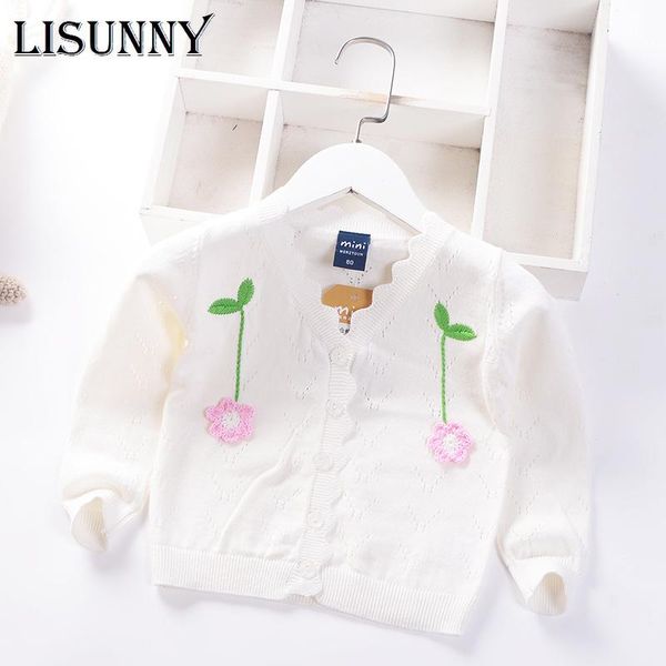 pullover girls sweater cardigan 2021 spring autumn baby kids v-neck cute children's embroidery flower toddler girl clothes, Blue
pullover girls sweater cardigan 2021 spring autumn baby kids v-neck cute children's embroidery flower toddler girl clothes, Blue