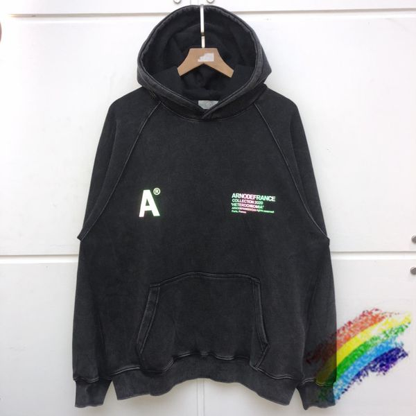 2021 new streetwear colorful reflective arnodefrance hoodie men women washed old vintage pullovers adf sweatshirts ukf7, Black
2021 new streetwear colorful reflective arnodefrance hoodie men women washed old vintage pullovers adf sweatshirts ukf7, Black