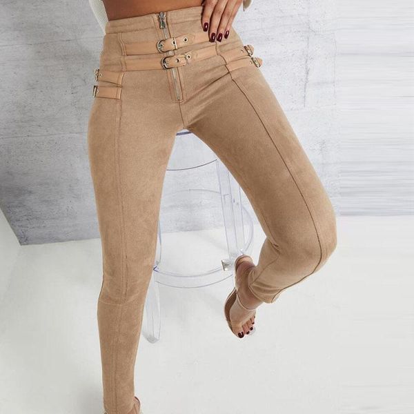 women's pants & capris casual patchwork pencil high waist buckle belt trousers women black zipper pocket sweatpants suede slim long, Black;white
women's pants & capris casual patchwork pencil high waist buckle belt trousers women black zipper pocket sweatpants suede slim long, Black;white