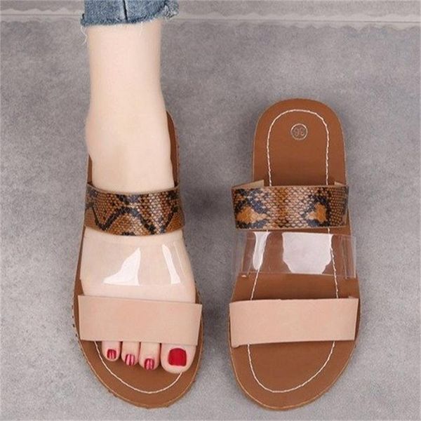slippers 2021 women's shoes fashion solid color pu snake print pvc stretch cloth open toe flat heel comfortable casual sandals 7kg172, Black
slippers 2021 women's shoes fashion solid color pu snake print pvc stretch cloth open toe flat heel comfortable casual sandals 7kg172, Black