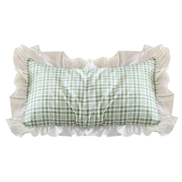 pillow case ruffled pillowcase simple plaid korean style small fresh lace cotton floral single
pillow case ruffled pillowcase simple plaid korean style small fresh lace cotton floral single