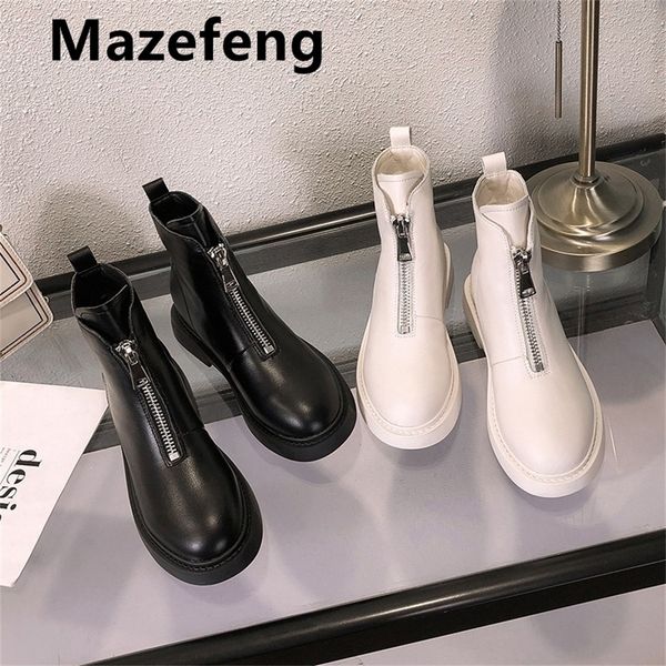 goohojio white black pu leather ankle boots women autumn winter round toe lace up shoes woman fashion motorcycle platform botas, Black;white
goohojio white black pu leather ankle boots women autumn winter round toe lace up shoes woman fashion motorcycle platform botas, Black;white