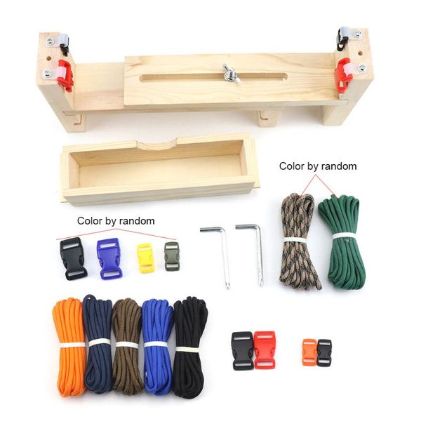 adjustable paracord bracelet maker with cords bukles wristband maker paracord braiding weaving diy craft tool kit
adjustable paracord bracelet maker with cords bukles wristband maker paracord braiding weaving diy craft tool kit