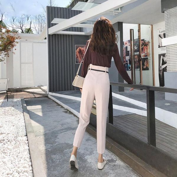 women's high waist leggings spring and autumn quarter pants straight tube fashion versatile casual, Black;white
women's high waist leggings spring and autumn quarter pants straight tube fashion versatile casual, Black;white
