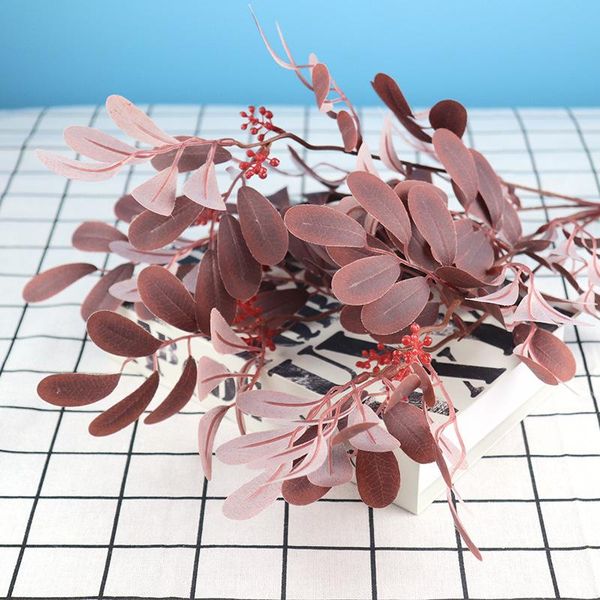 decorative flowers & wreaths 5 fork bundle of jujube leaf wedding road lead base material hall decoration model peanut
decorative flowers & wreaths 5 fork bundle of jujube leaf wedding road lead base material hall decoration model peanut