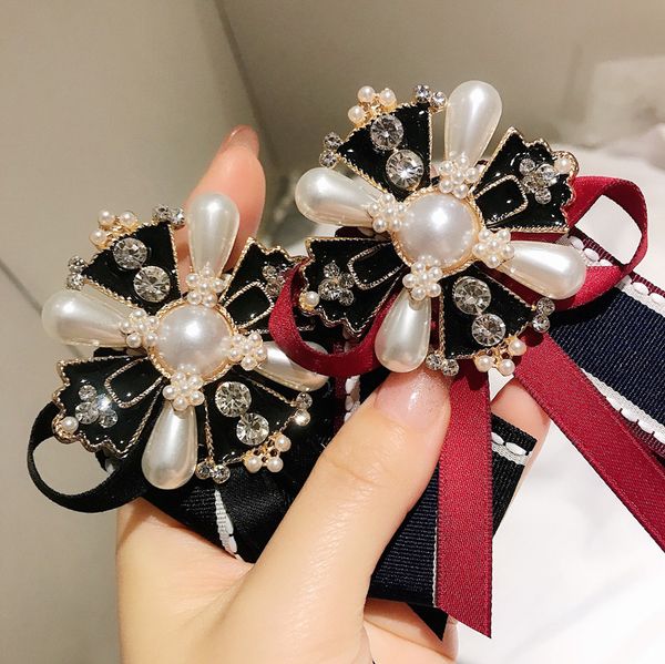 ladies pearl multi inlay layer bow tie brooch bowtie for women clothing accessories necktie, Black;gray
ladies pearl multi inlay layer bow tie brooch bowtie for women clothing accessories necktie, Black;gray