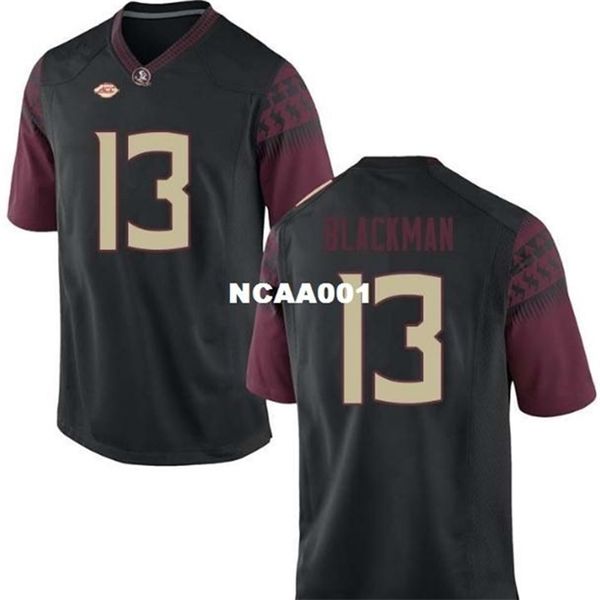 cusotm 668 fsu seminoles jame blackman #13 real full embroidery college jersey size s-4xl or custom any name or number jersey, Black
cusotm 668 fsu seminoles jame blackman #13 real full embroidery college jersey size s-4xl or custom any name or number jersey, Black