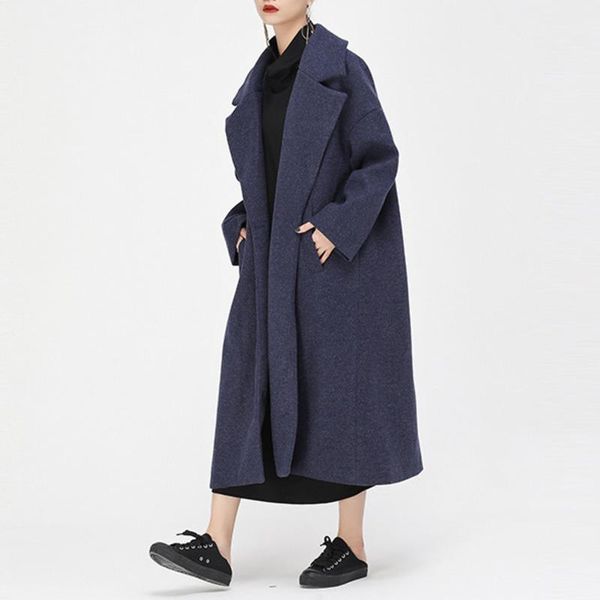 mevgo2019 autumn winter women vintage wool coat long pockets maxi plus size warm loose fashion coat trench hd13781, Black
mevgo2019 autumn winter women vintage wool coat long pockets maxi plus size warm loose fashion coat trench hd13781, Black