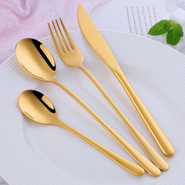 16pcs sushi tableware gold korean cutlery set 304 stainless steel dinner knife fork spoon rainbow portable dinnerware set
16pcs sushi tableware gold korean cutlery set 304 stainless steel dinner knife fork spoon rainbow portable dinnerware set