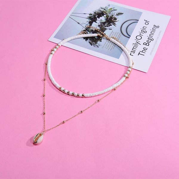 pendant necklaces 2pcs/lot natural shell choker necklace for women fashion cowrie gold plated chain vintage aesthetic collares de moda, Silver
pendant necklaces 2pcs/lot natural shell choker necklace for women fashion cowrie gold plated chain vintage aesthetic collares de moda, Silver
