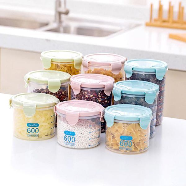 storage bottles & jars kitchen sealing grain food container cylindrical tank fresh-keeping jar box
storage bottles & jars kitchen sealing grain food container cylindrical tank fresh-keeping jar box