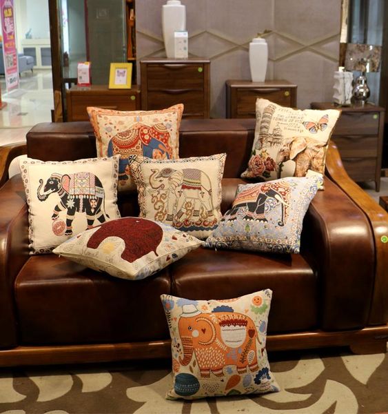 southeast asia national style thailand elephant pattern seat pillow double side embroidery classic cushion
southeast asia national style thailand elephant pattern seat pillow double side embroidery classic cushion