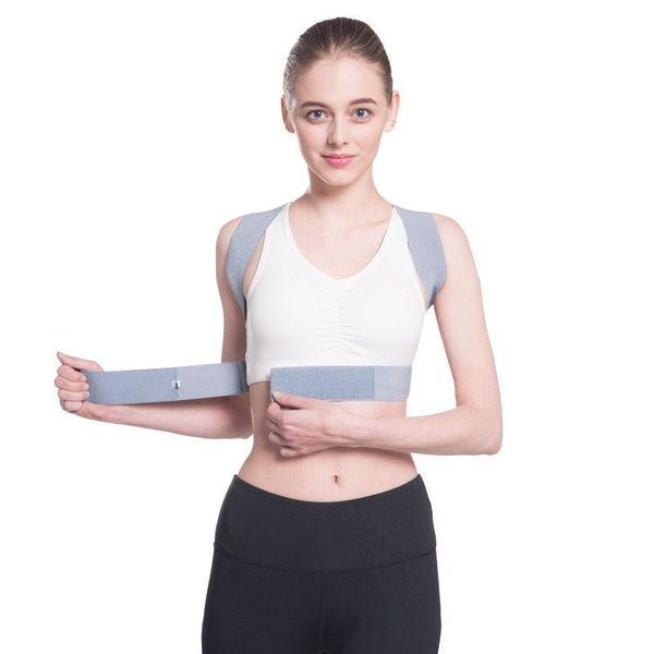 back adjustable posture corrector belt clavicle spine men women home office outdoor upper back waist shoulder posture correction, Black;blue
back adjustable posture corrector belt clavicle spine men women home office outdoor upper back waist shoulder posture correction, Black;blue