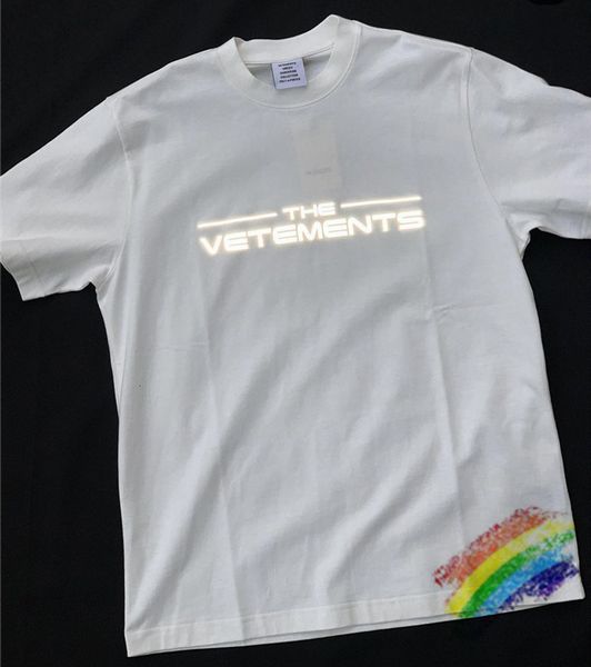 2021 new reflection men women vetements t-shirt vtm tee textile marking short sleeve ssa0, White;black
2021 new reflection men women vetements t-shirt vtm tee textile marking short sleeve ssa0, White;black