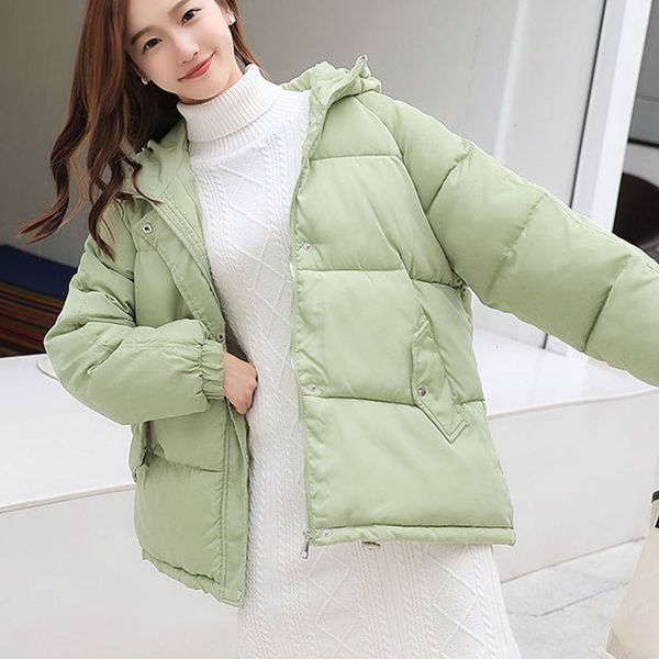 new 2021 winter cotton padded coat for women loose parka korean harajuku solid short jackets casual hooded outwear 1cdd, Black
new 2021 winter cotton padded coat for women loose parka korean harajuku solid short jackets casual hooded outwear 1cdd, Black