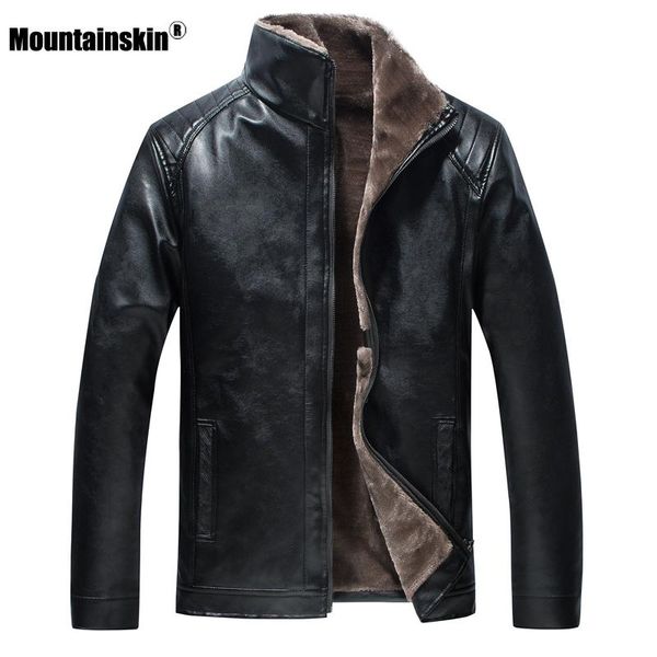 men's fur & faux leather jacket mens winter fleece thick motorcycle windproof warm coat male fashion brand clothing sa800, Black
men's fur & faux leather jacket mens winter fleece thick motorcycle windproof warm coat male fashion brand clothing sa800, Black