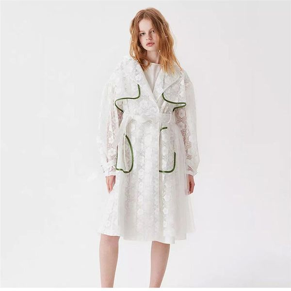 women's trench coats 2021 sun protection clothing spring summer white lace embroidery fairy vacation ladies over-the-knee windbreaker c, Tan;black
women's trench coats 2021 sun protection clothing spring summer white lace embroidery fairy vacation ladies over-the-knee windbreaker c, Tan;black