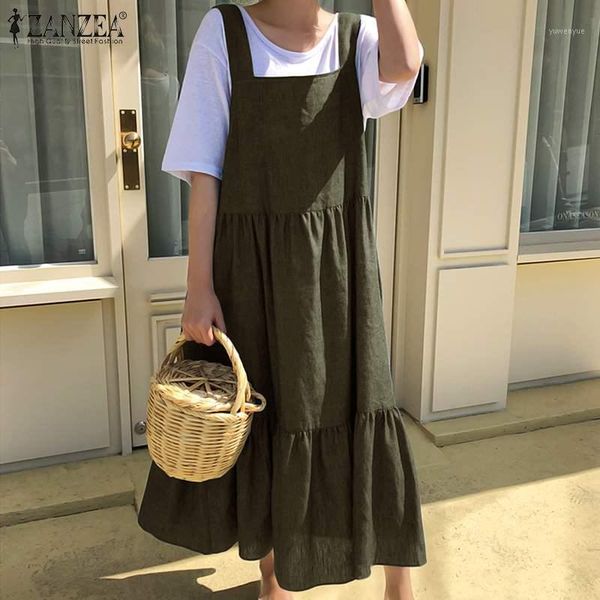 casual dresses women loose ruffles patchwork dress midi sundress sleeveless solid vestidos holiday robe party femme plus size 5xl, Black;gray
casual dresses women loose ruffles patchwork dress midi sundress sleeveless solid vestidos holiday robe party femme plus size 5xl, Black;gray