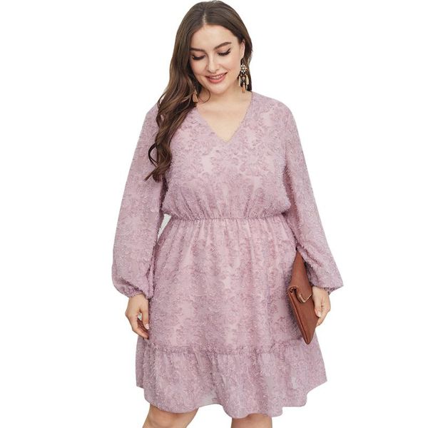 4xl plus size autumn casual women dress long sleeve solid sweet a-line dresses female elegant slim vestidos oversize clothing, Black;gray
4xl plus size autumn casual women dress long sleeve solid sweet a-line dresses female elegant slim vestidos oversize clothing, Black;gray
