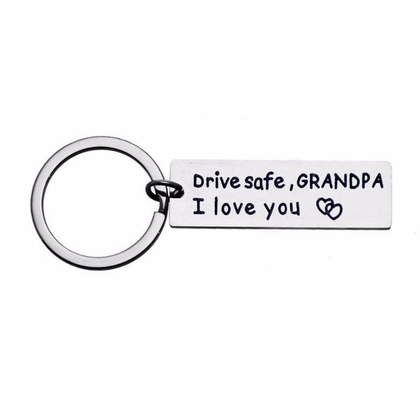 keychains 12pc/lot fashion drive safe grandpa i love you keychain family granddad grandfather gifts key chains rings holder charm keyring, Silver
keychains 12pc/lot fashion drive safe grandpa i love you keychain family granddad grandfather gifts key chains rings holder charm keyring, Silver