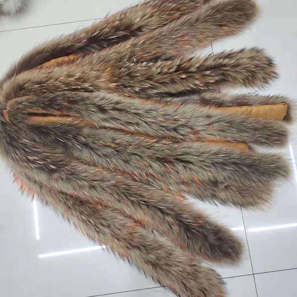 scarves 100% natural raccoon fur collar for women men super luxury fluffy jackets accessories 75*12cm neck warm diy fashion decor scarf, Blue;gray
scarves 100% natural raccoon fur collar for women men super luxury fluffy jackets accessories 75*12cm neck warm diy fashion decor scarf, Blue;gray