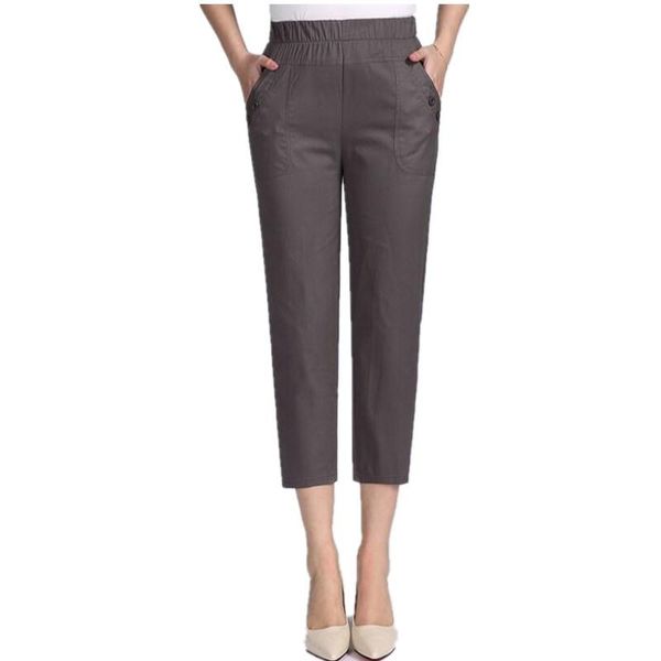 women's pants & capris 2021 summer cotton women plus size casual female high waist calf-length straight s47q, Black;white
women's pants & capris 2021 summer cotton women plus size casual female high waist calf-length straight s47q, Black;white