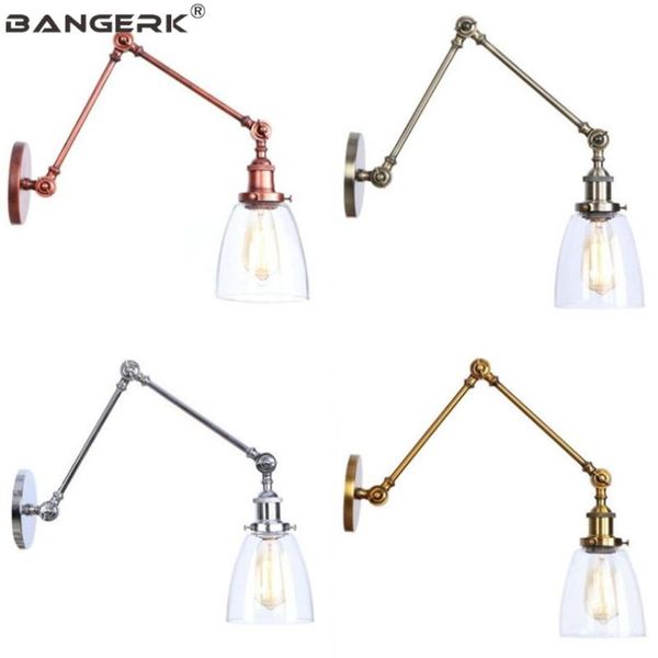 antique adjustable swing wall light led sconces edison loft retro long arm wall lamp decor home lighting iron glass fixtures
antique adjustable swing wall light led sconces edison loft retro long arm wall lamp decor home lighting iron glass fixtures