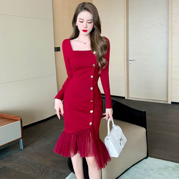 new arrival fashion spring midi party club women ol temperament elegant ladies long sleeve mesh bodycon mermaid dress lxhz, White;black
new arrival fashion spring midi party club women ol temperament elegant ladies long sleeve mesh bodycon mermaid dress lxhz, White;black