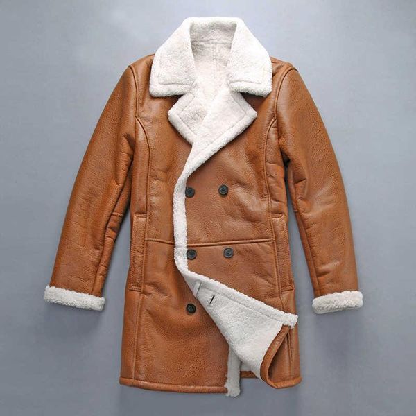 men's leather & faux 2021 real fur coat men winter long sheepskin genuine jacket motorcycle male, Black
men's leather & faux 2021 real fur coat men winter long sheepskin genuine jacket motorcycle male, Black