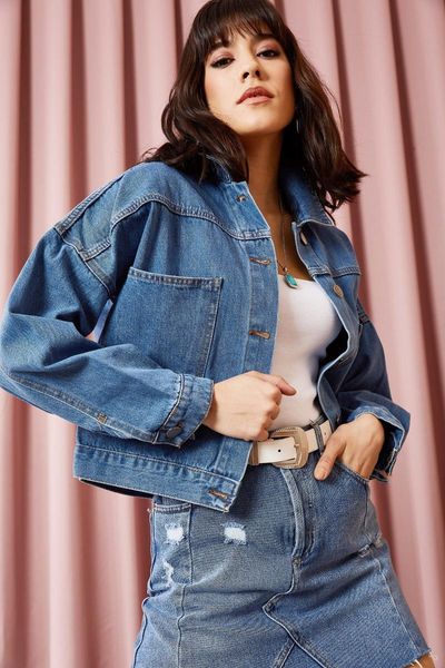 women's jackets ola women temporary shed with pockets denim jacket ckt-19000177, Black;brown
women's jackets ola women temporary shed with pockets denim jacket ckt-19000177, Black;brown