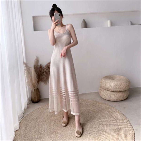 popular vest ice slim silk stitching knitted breathable suspender dress skirt hot, White;black
popular vest ice slim silk stitching knitted breathable suspender dress skirt hot, White;black