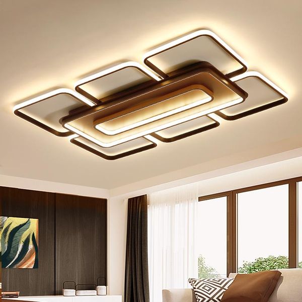 chandeliers brown/white rectangle ceiling led chandelier light modern lighting for livingroom bedroom lustre para sala
chandeliers brown/white rectangle ceiling led chandelier light modern lighting for livingroom bedroom lustre para sala